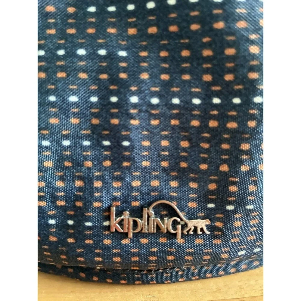 Kipling City Pack Mini Backpack Deluxe Finishes Faux Leather Trim & Monkey Keych